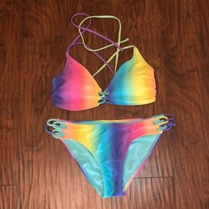 Tie-dye bikini